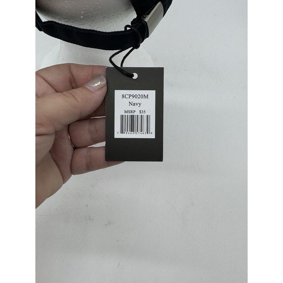 PX Clothing Baseball Hat Cap Unisex, Adjustable Strap-back, Cotton, Navy Blue - Picture 8 of 13